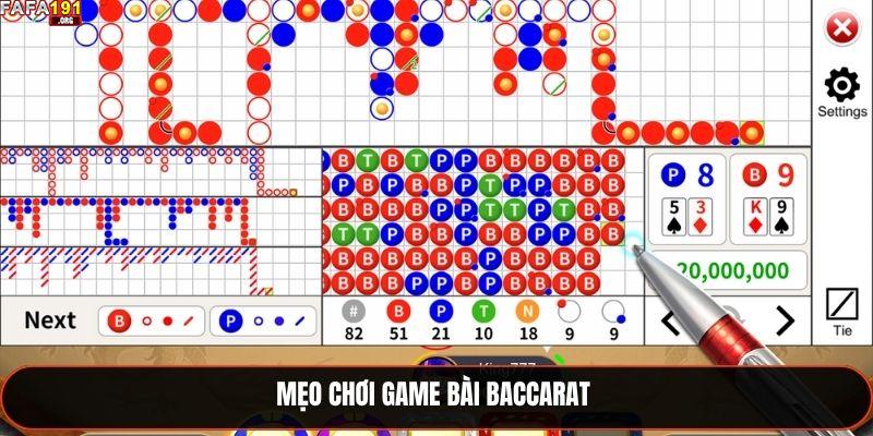 Baccarat Fafa191 - Trải Nghiệm Game Đỉnh Nhất 2025 3 Mẹo chơi game bài Baccarat