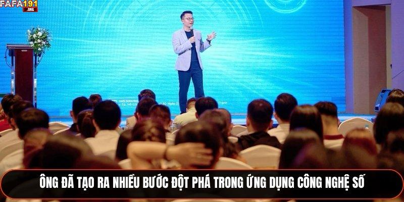 CEO Fafa191 Và Những Nguyên Tắc Vàng Giúp Nhà Cái Trụ Vững 2 Ông đã tạo ra nhiều bước đột phá trong ứng dụng công nghệ số
