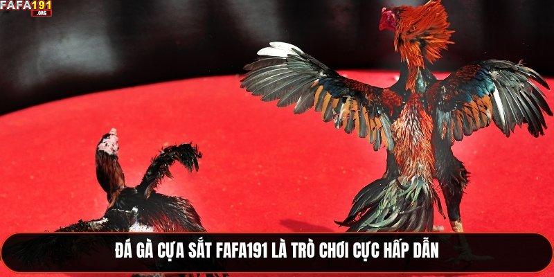 Đá Gà Cựa Sắt Fafa191 - Môn Chơi Kịch Tính 2025 1 Đá gà cựa sắt Fafa191 là trò chơi cực hấp dẫn